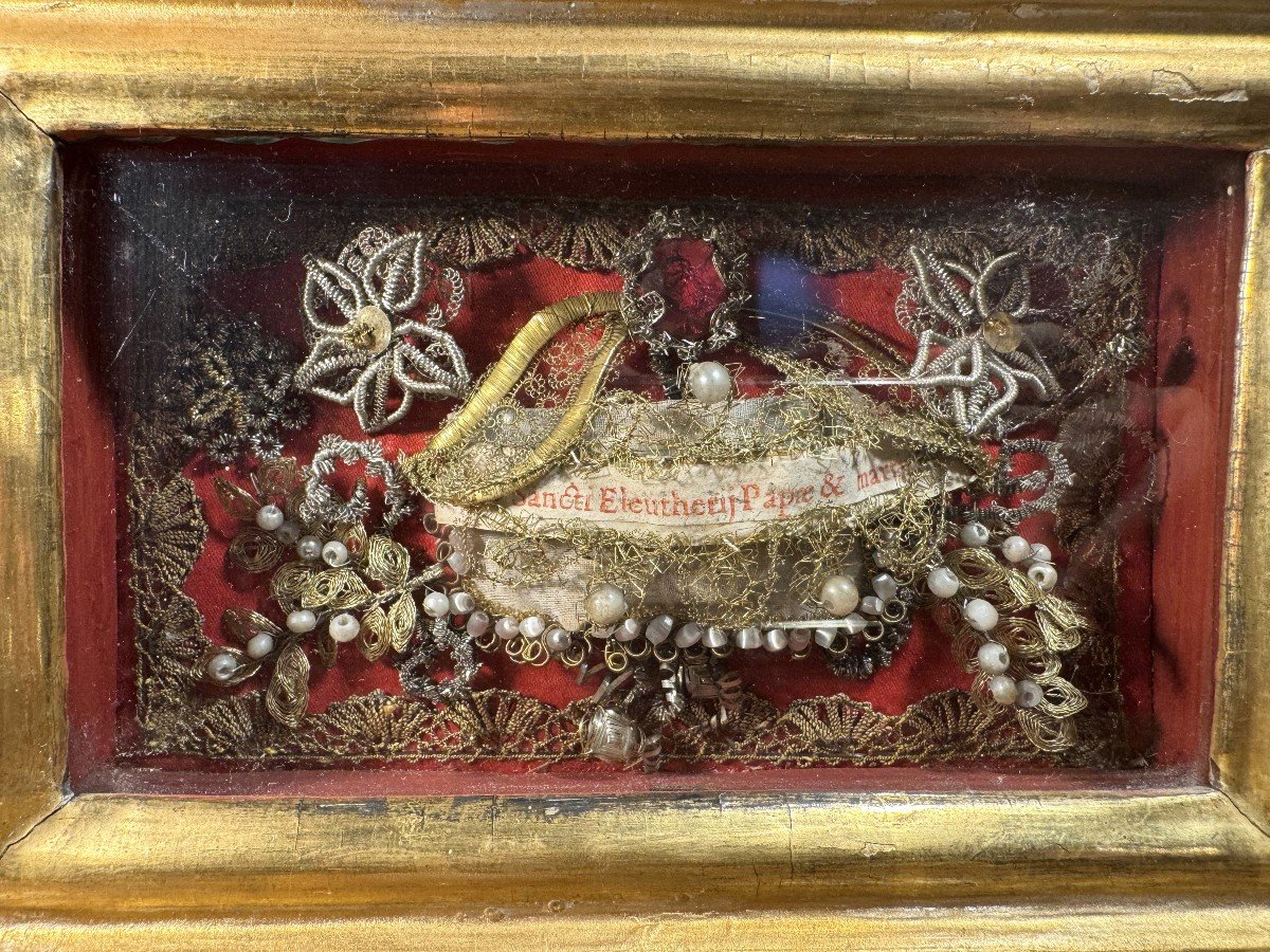 Grande Monstrance De Saint Eleuthère Et Saint Paul - XVIIIe-photo-1