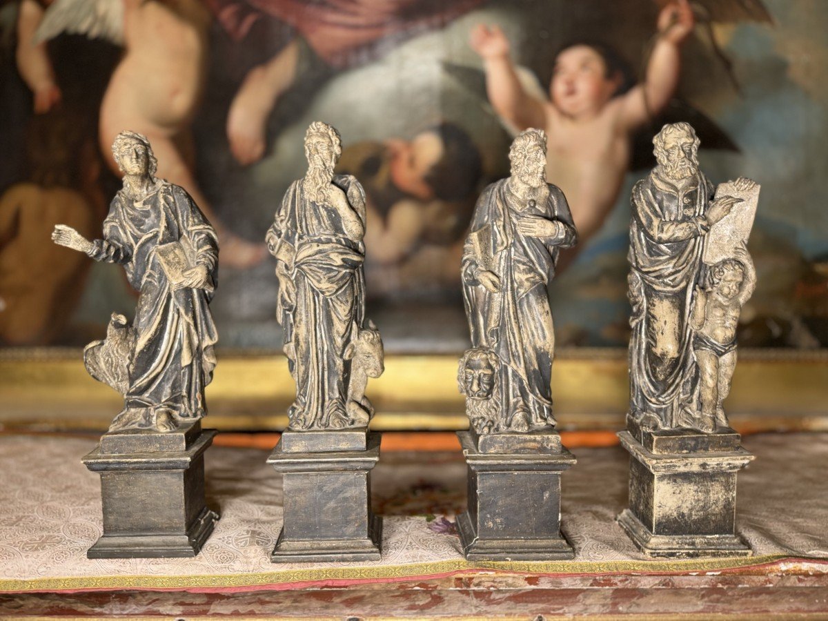 Statues Of The Four Evangelists - Circa 1800-photo-4