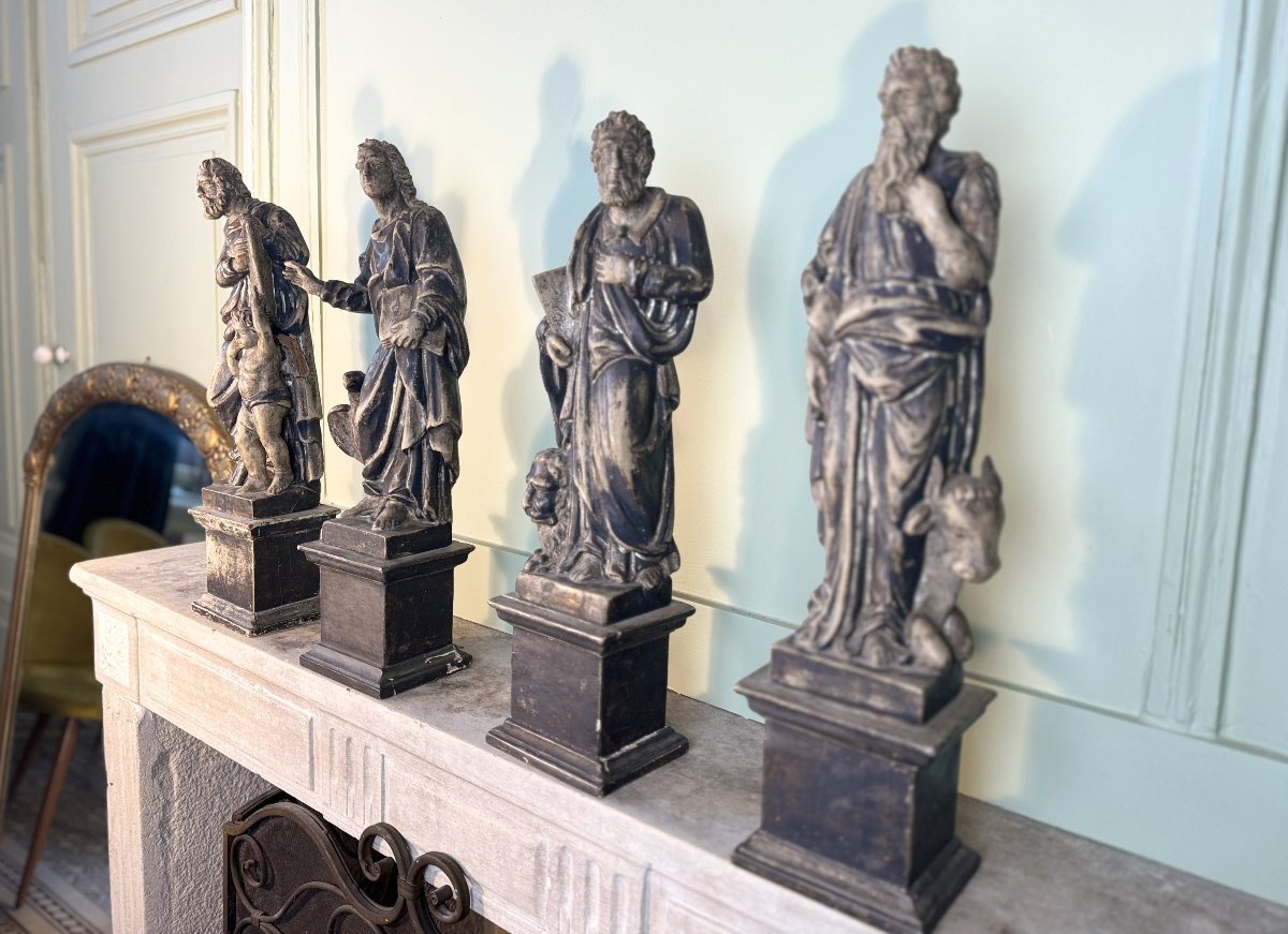 Représentation Des Quatre Evangélistes - Circa 1800-photo-8
