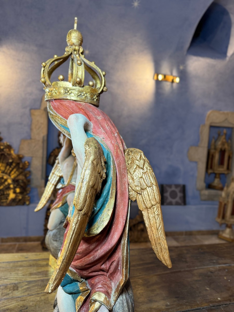  Ciborium Aux Anges - XVIIIe-photo-4