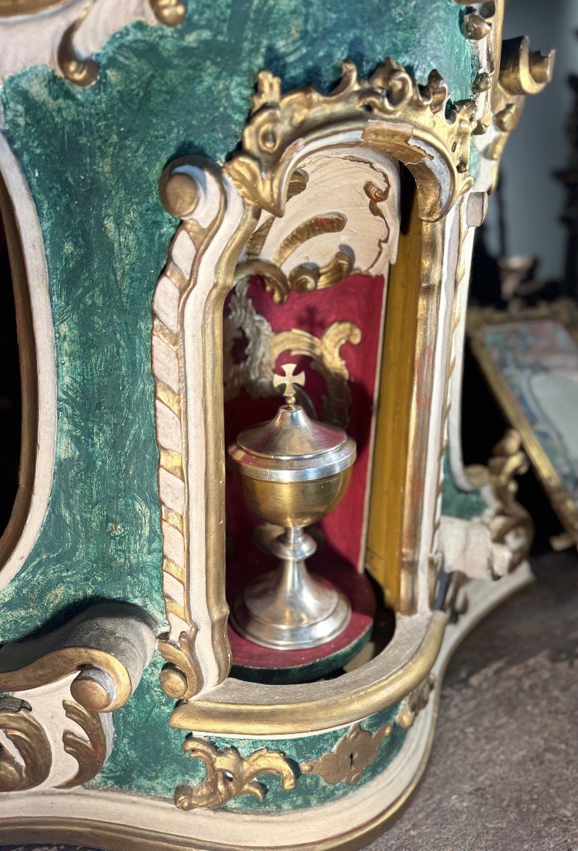 Grand Tabernacle Baroque – XVIIIe-photo-4