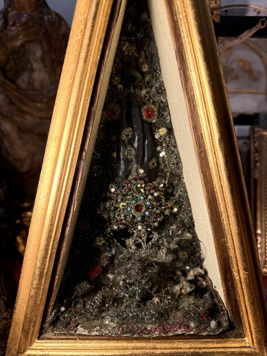 Pair Of Pyramidal Reliquaries – Vienna – Early 19th Century