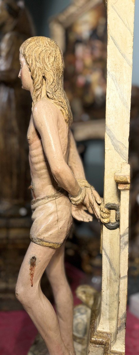 Representation Of Saint Sebastian - Circa 1540-1550  -photo-5
