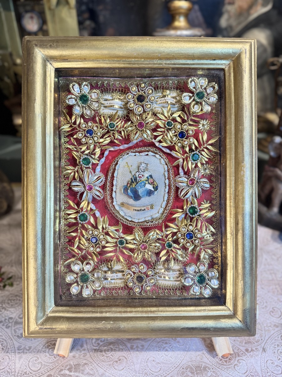 Reliquaire De Saint Venuste De Milan - XIXe-photo-4
