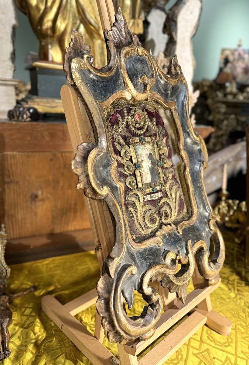 Relic Of Saint Maurice With Interesting Seals Of The Ursulines – Circa 1700-photo-4