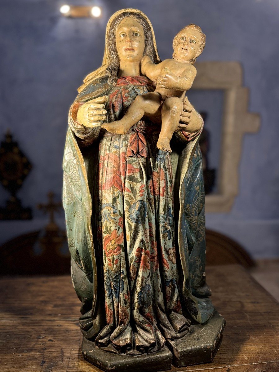 Vierge à l’Enfant Du Sud De La France - XVIII-photo-2