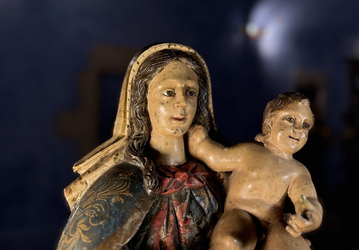 Vierge à l’Enfant Du Sud De La France - XVIII-photo-3