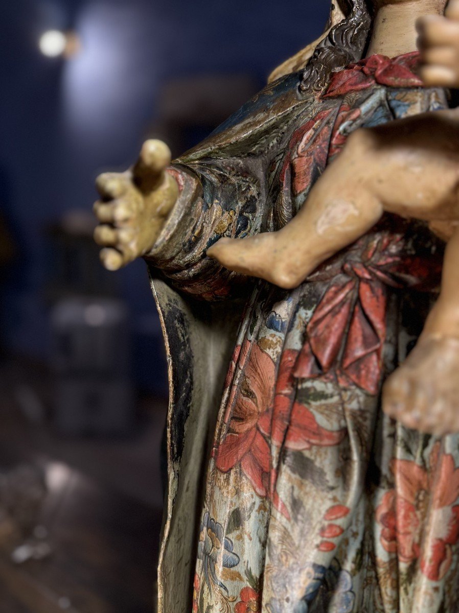 Vierge à l’Enfant Du Sud De La France - XVIII-photo-4