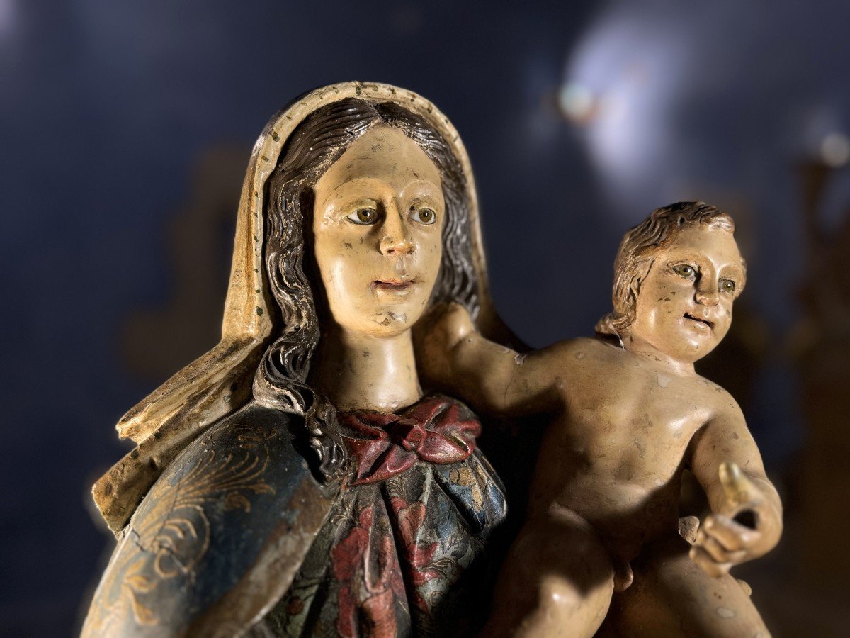 Vierge à l’Enfant Du Sud De La France - XVIII