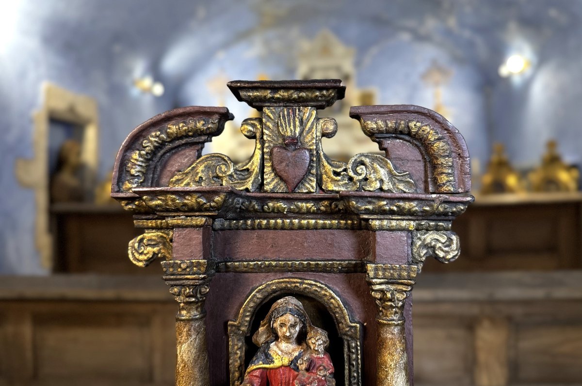 Retable Reliquaire De Saint Prosper - XVIIIe-photo-5
