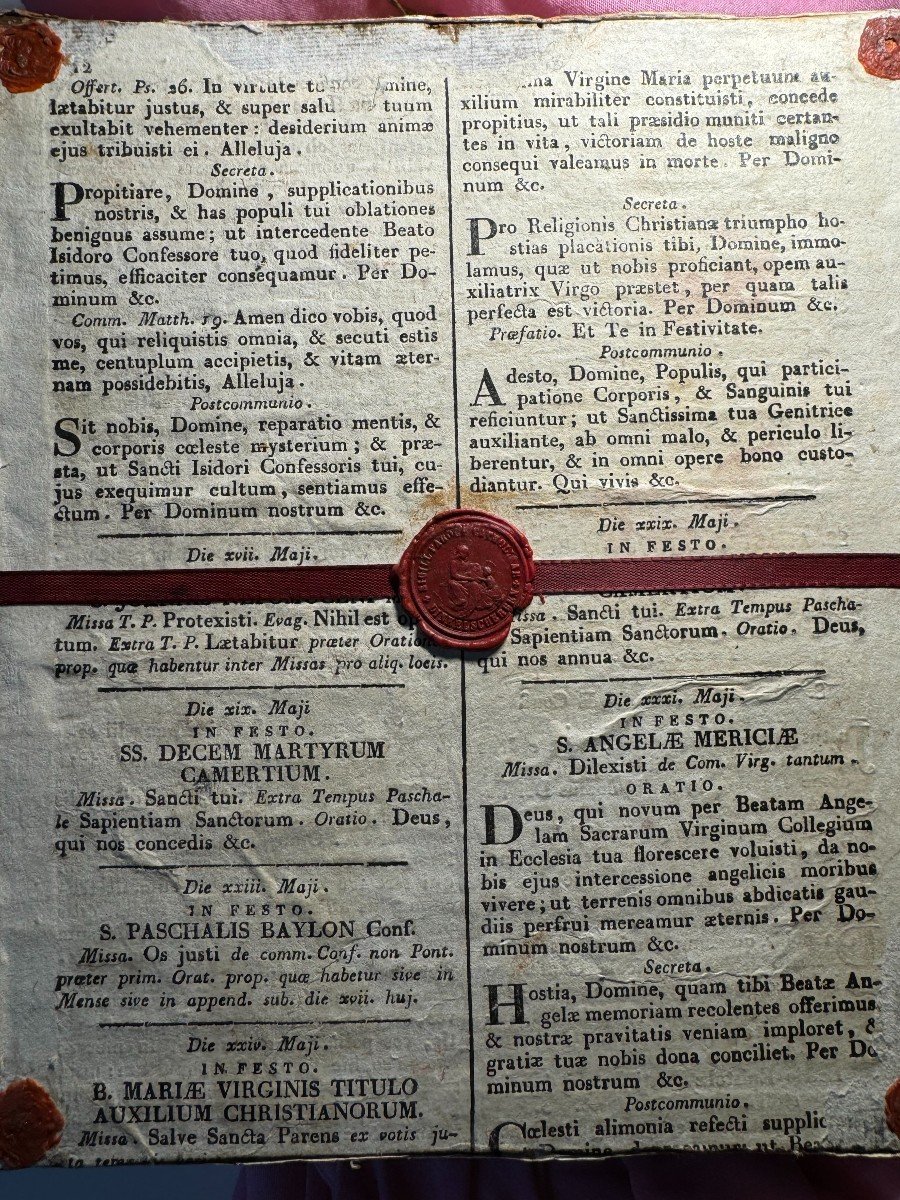 Tableau Reliquaire De Saint Candide - Fin XVIIIe-photo-1