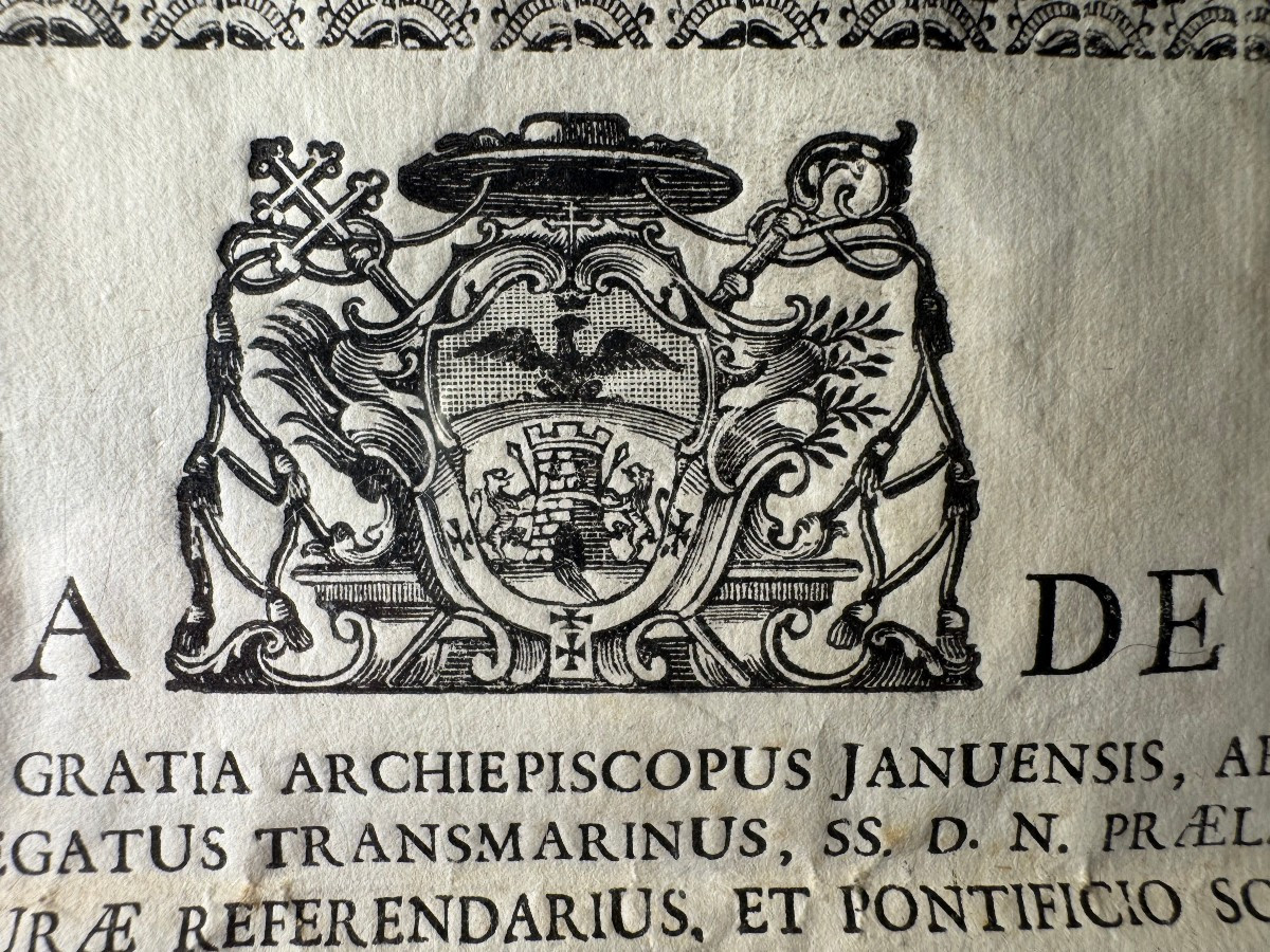 Relique de  Saint Gaétan de Thiène  Et Son Authentique De 1759 -photo-2