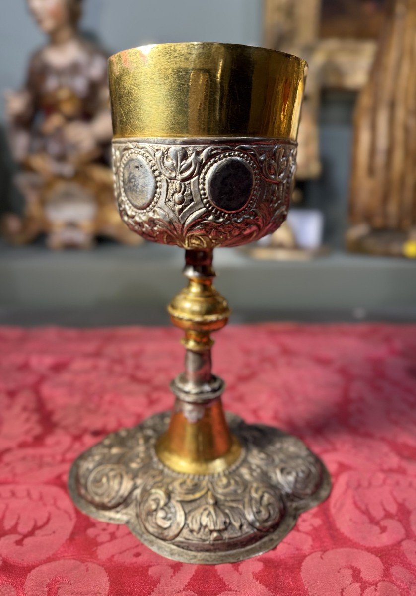 Calice Baroque Allemand – XVIIe  -photo-3