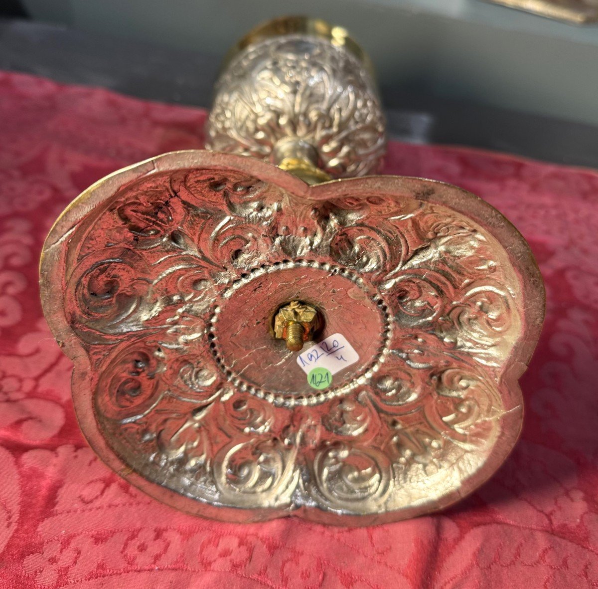 Calice Baroque Allemand – XVIIe  -photo-4