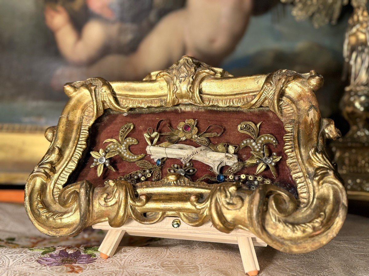Reliquary Of Saint Crescent - Late 18th Century -photo-2