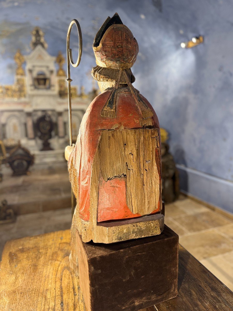 Holy Bishop Blessing - 17th Century  -photo-6