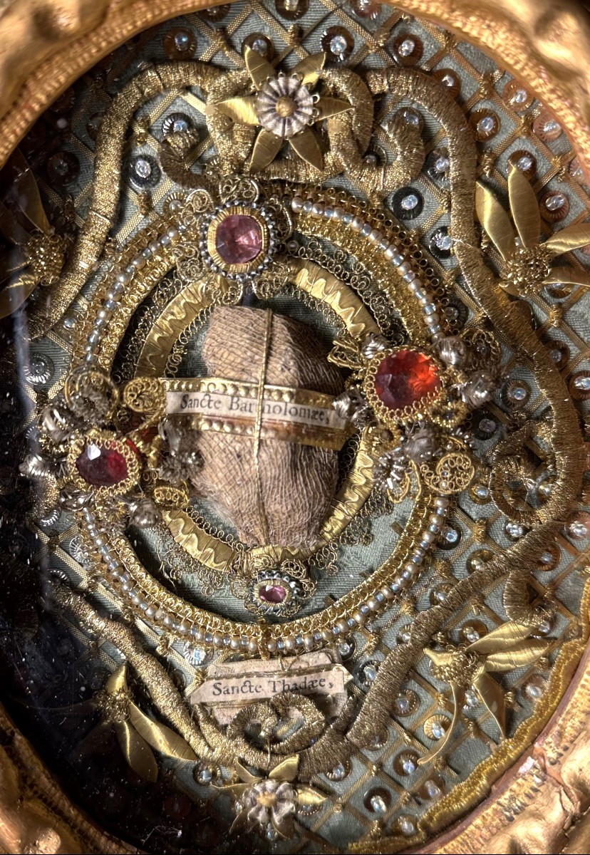 Monstrance Reliquary Of Saint Bartholomew - 18th Century -photo-3
