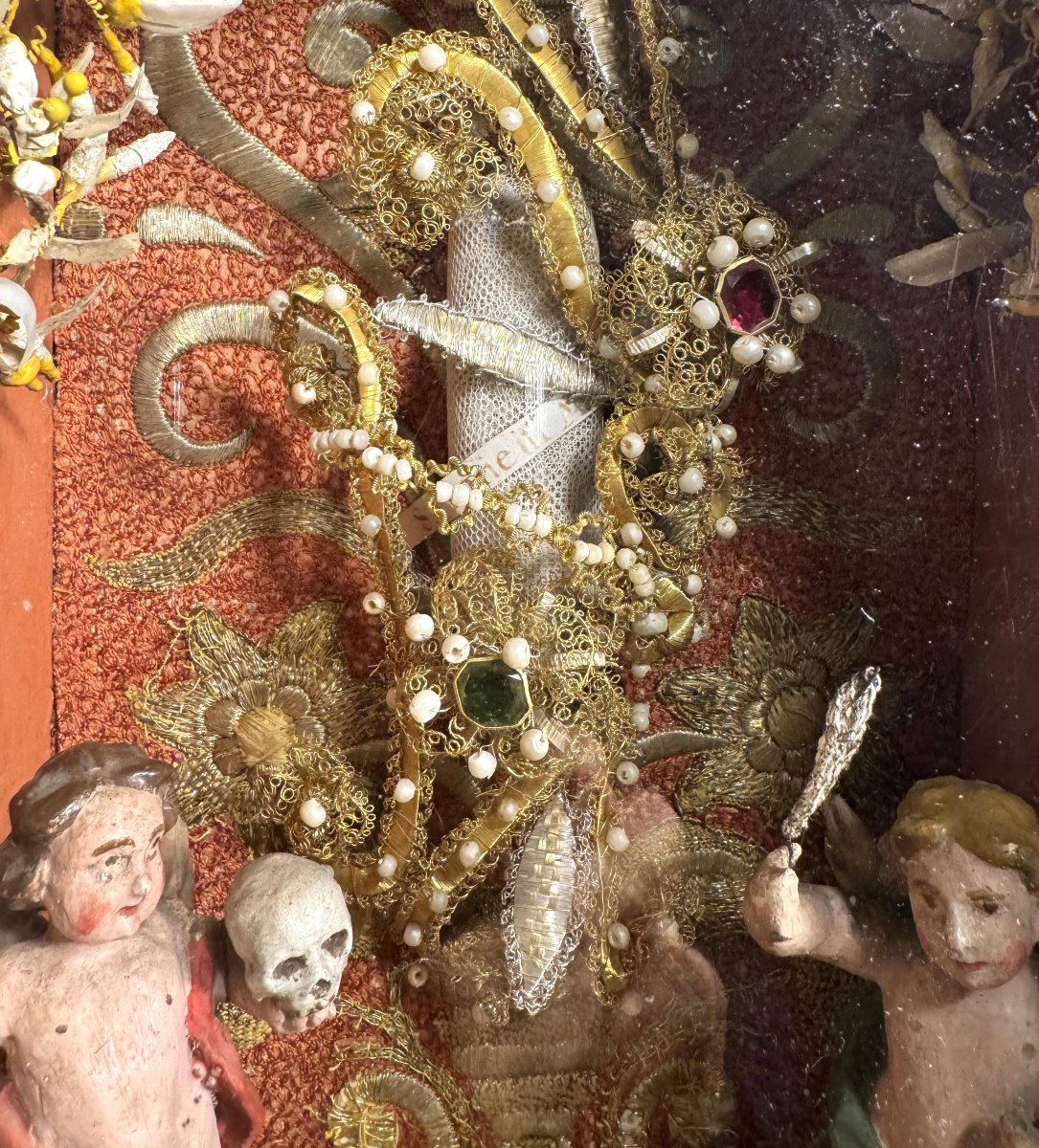 Italian Diorama Reliquary - 18th Century -photo-2