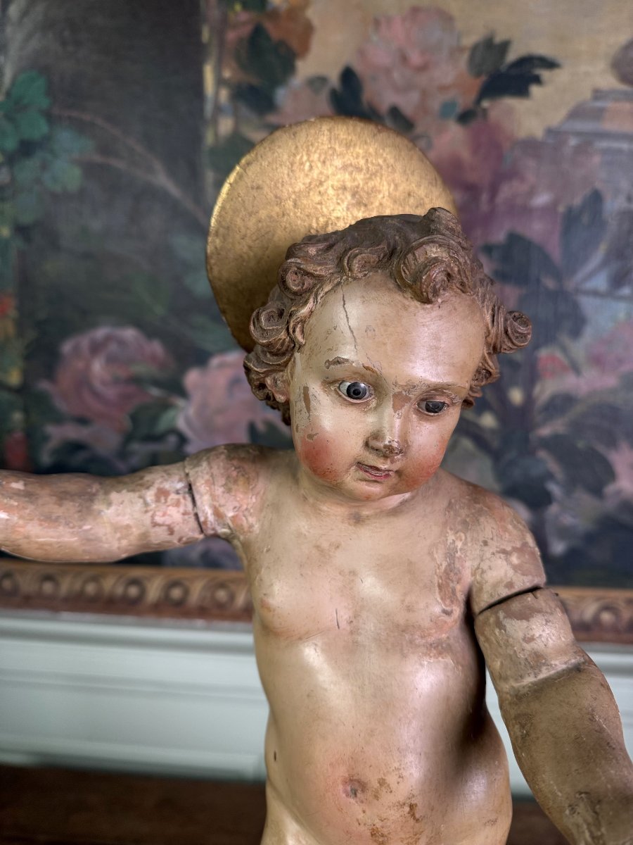 Child Jesus In Glory - 18th Century -photo-4