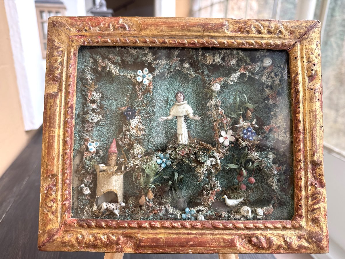 "paradise Of Nevers" Saint Francis Of Assisi - 18th Century  -photo-3