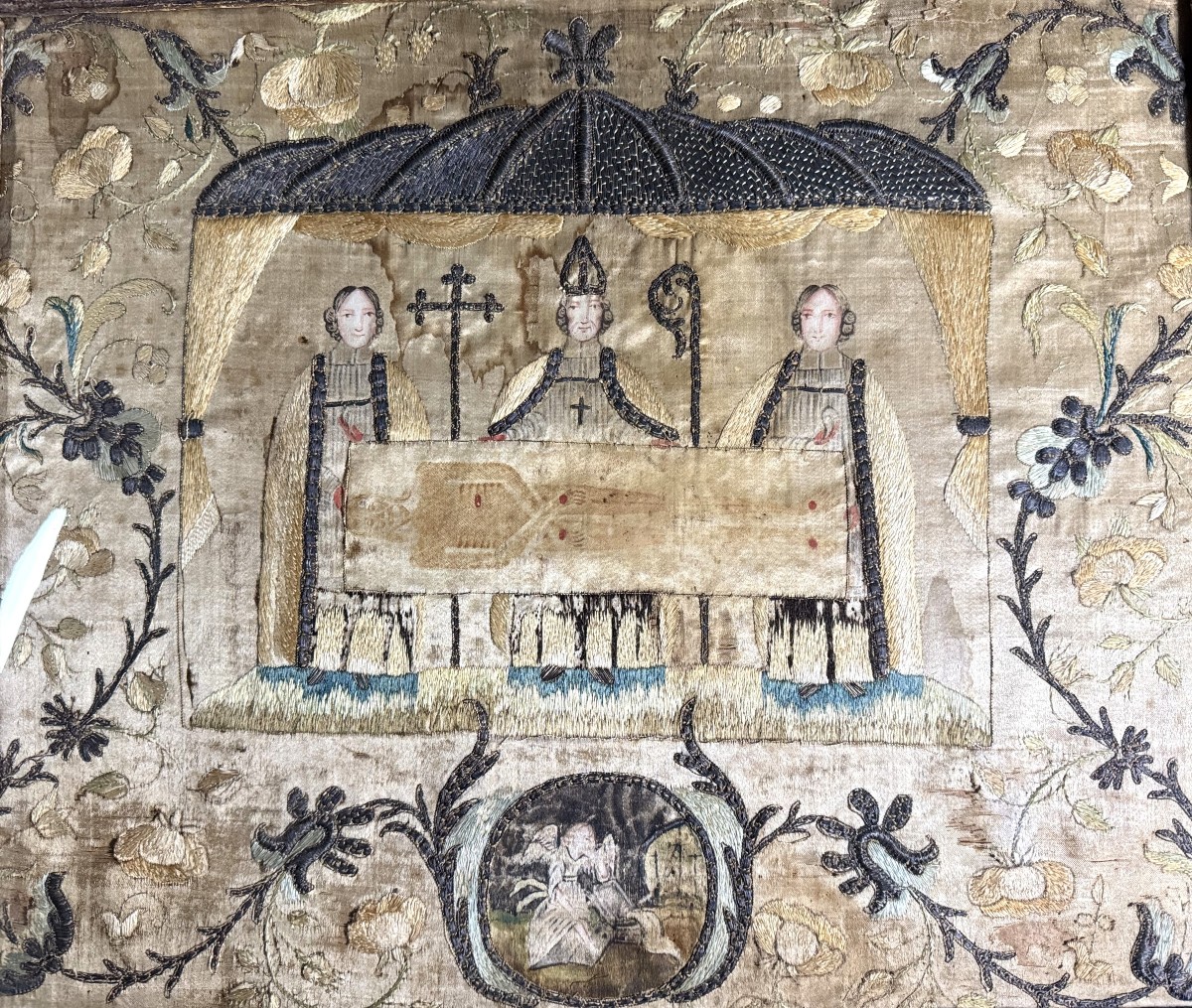 Importante Représentation Du Saint Suaire De Besançon  - XVII/XVIIIe-photo-2