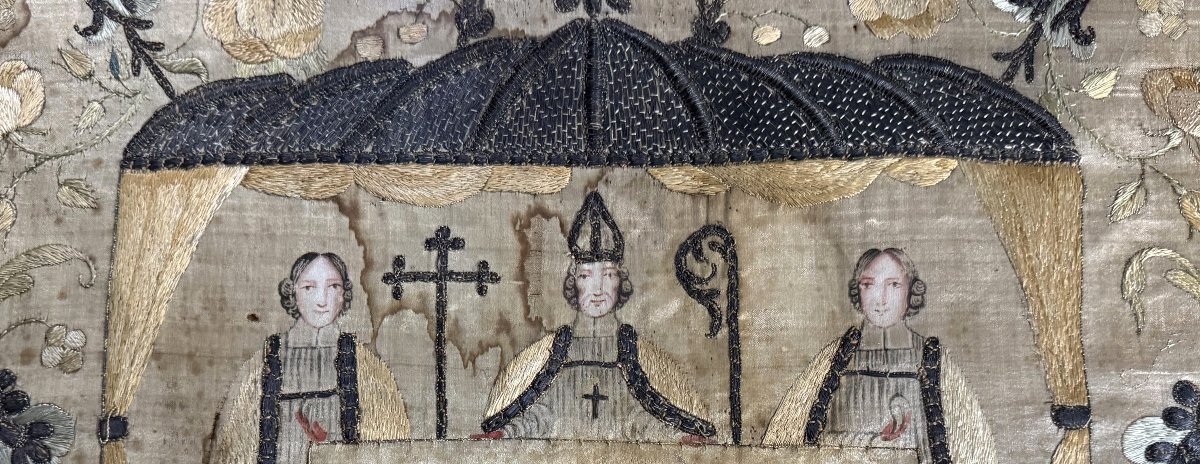 Importante Représentation Du Saint Suaire De Besançon  - XVII/XVIIIe-photo-7