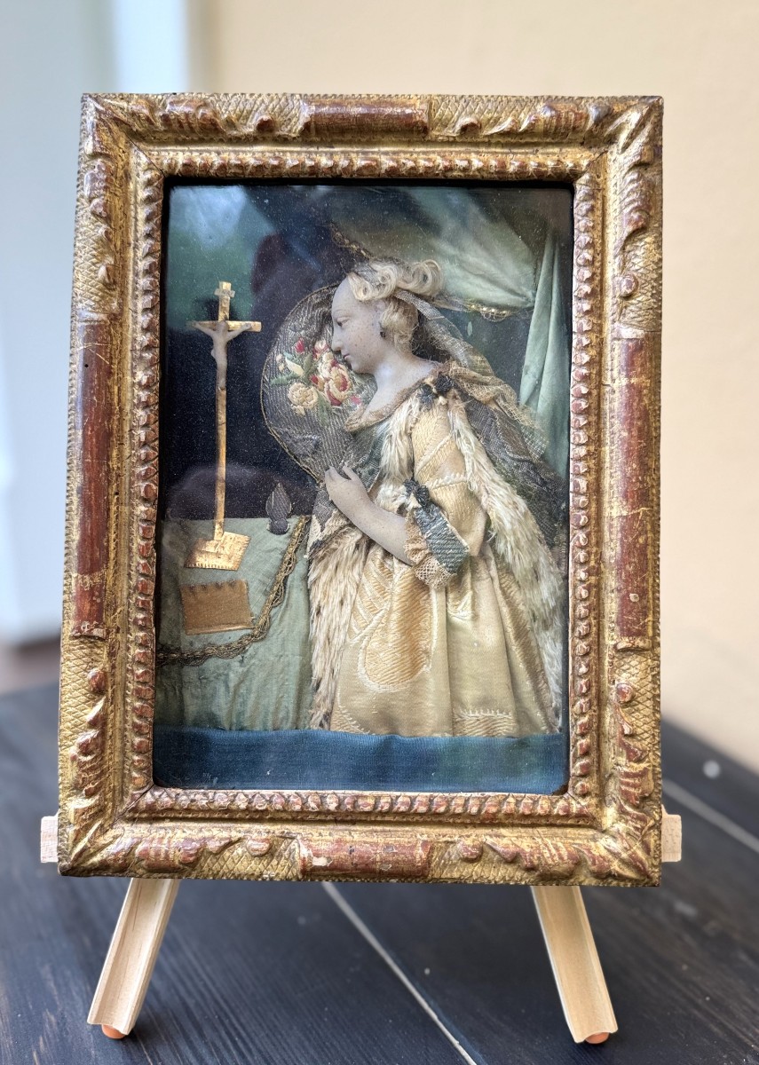 Saint Mary Magdalene - Dressed Wax - XVIII 
