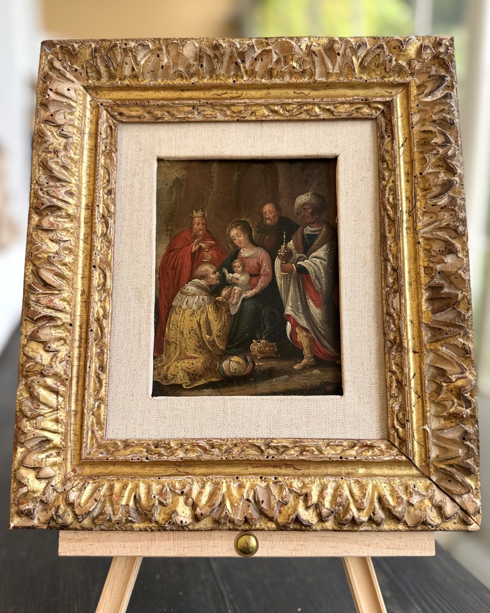 L’adoration Des Mages - Ecole Flamande Du XVIIe 
