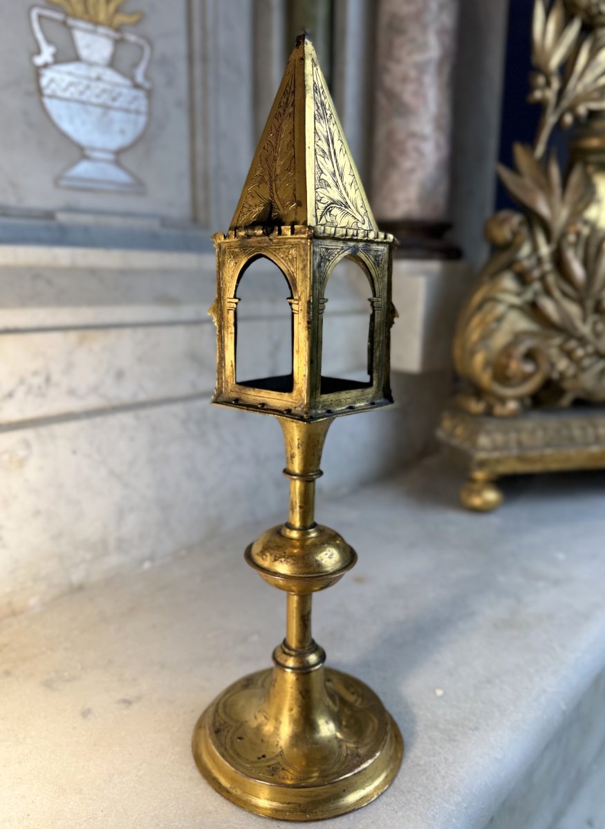 Monstrance-reliquaire Haute époque - XVe  -photo-2