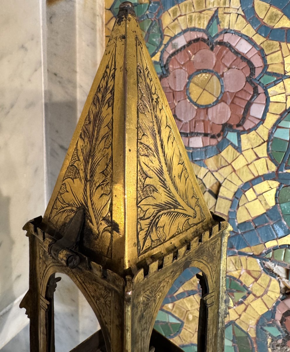 Monstrance-reliquaire Haute époque - XVe  -photo-4