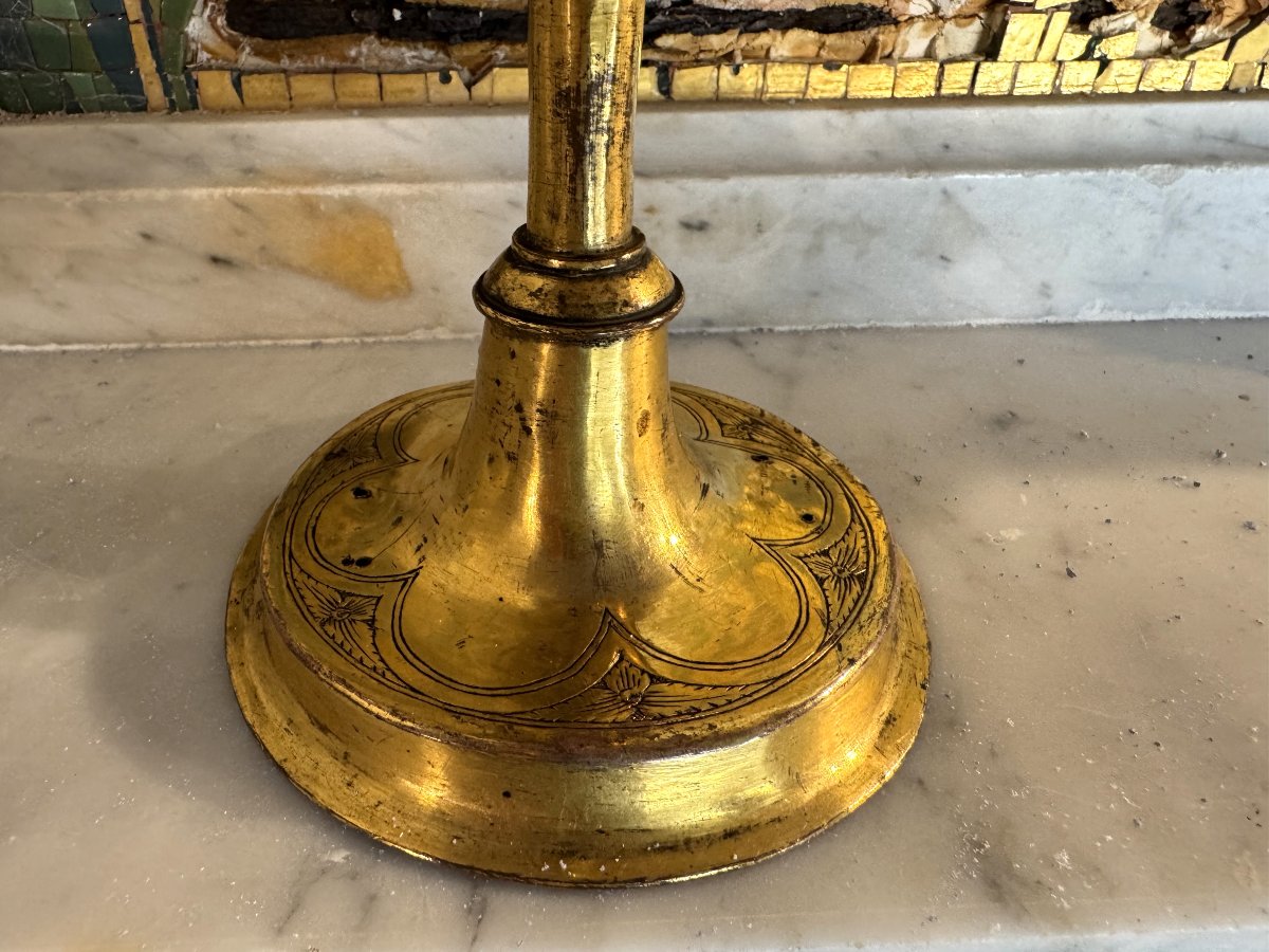 Monstrance-reliquaire Haute époque - XVe  -photo-3