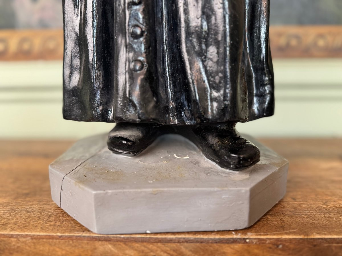 Statue Of The Holy Curé Of Ars – Early 20th Century  -photo-1