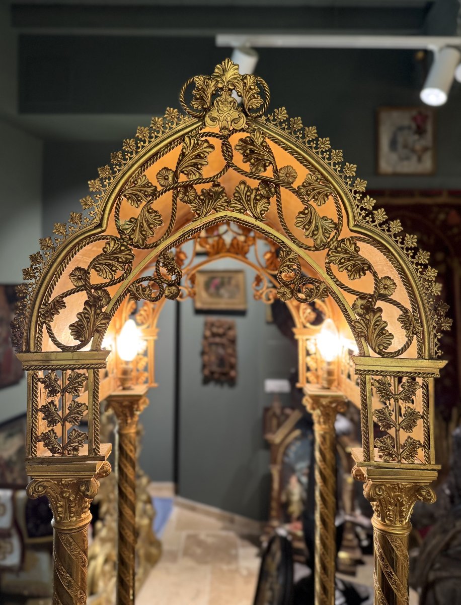 Important Ciborium Néogothique – Circa 1900 -photo-5