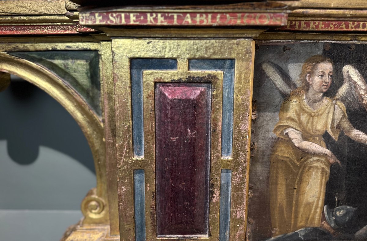 Altar Predella – Early 18th Century -photo-2