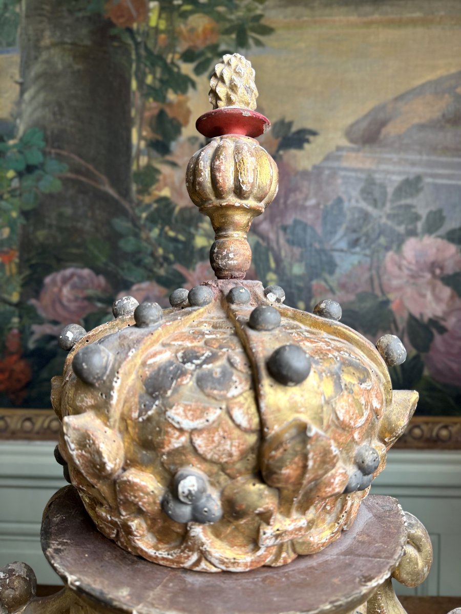 Pair Of Angels And Altar Gallery – 17th Century -photo-6