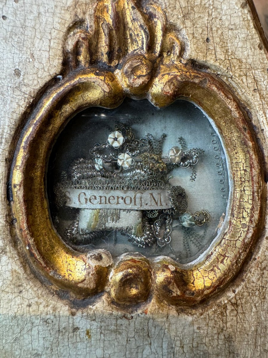 Triptych Reliquary - Late 18th Century -photo-2