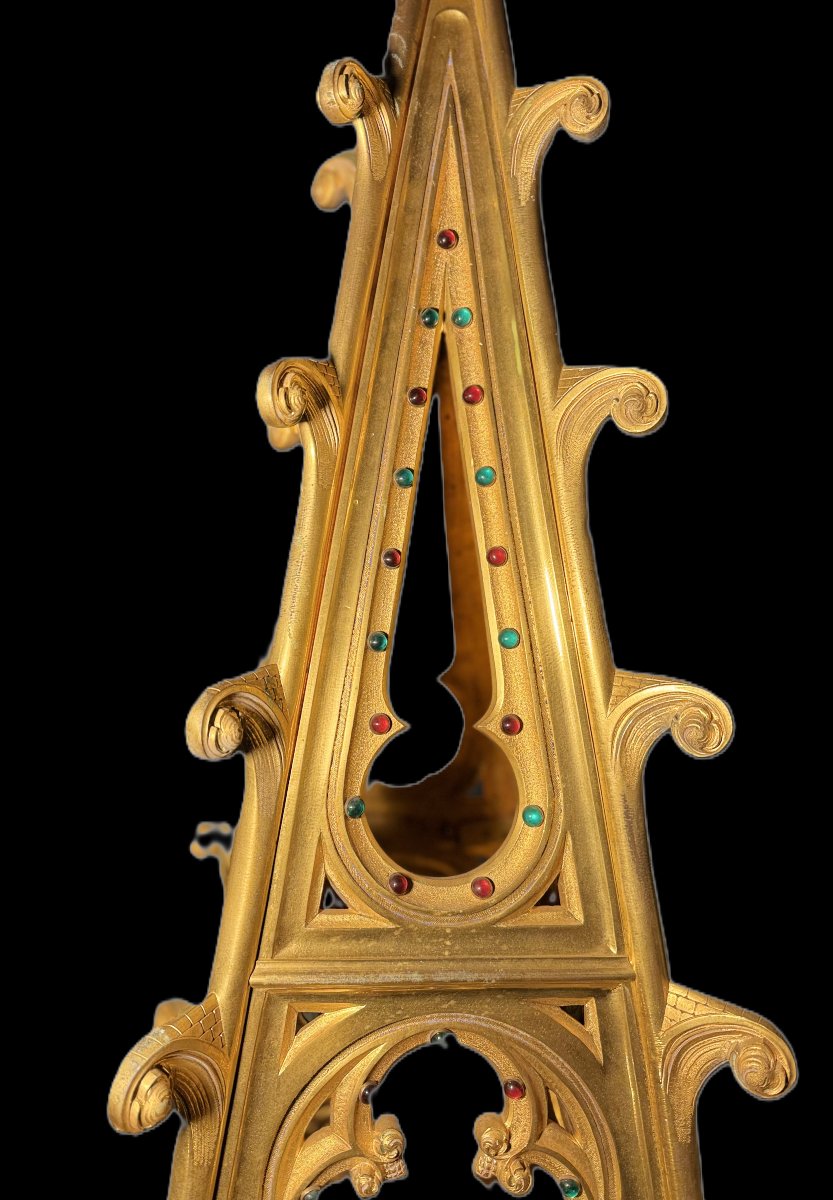 Monumental Ciborium From 1889 – Goldsmith Favier -photo-3