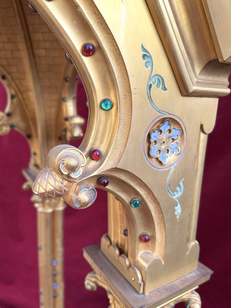 Monumental Ciborium From 1889 – Goldsmith Favier -photo-6