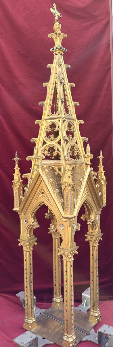 Monumental Ciborium From 1889 – Goldsmith Favier 