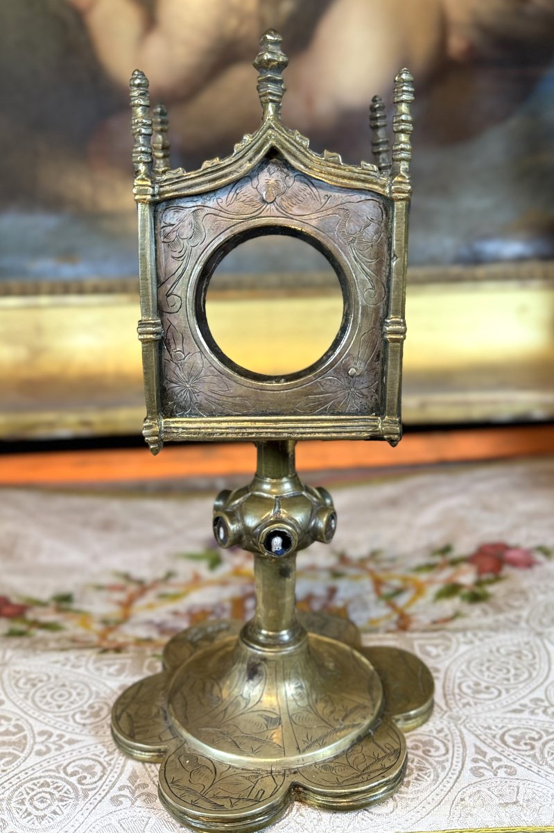Monstrance reliquaire – début XVIe -photo-3