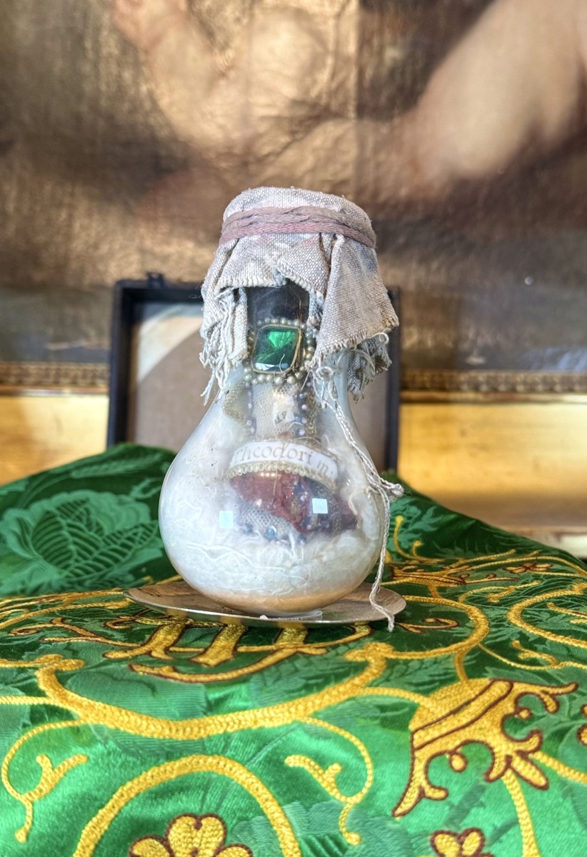 Relic Of Saint Theodore Martyr - Late 18th Century 