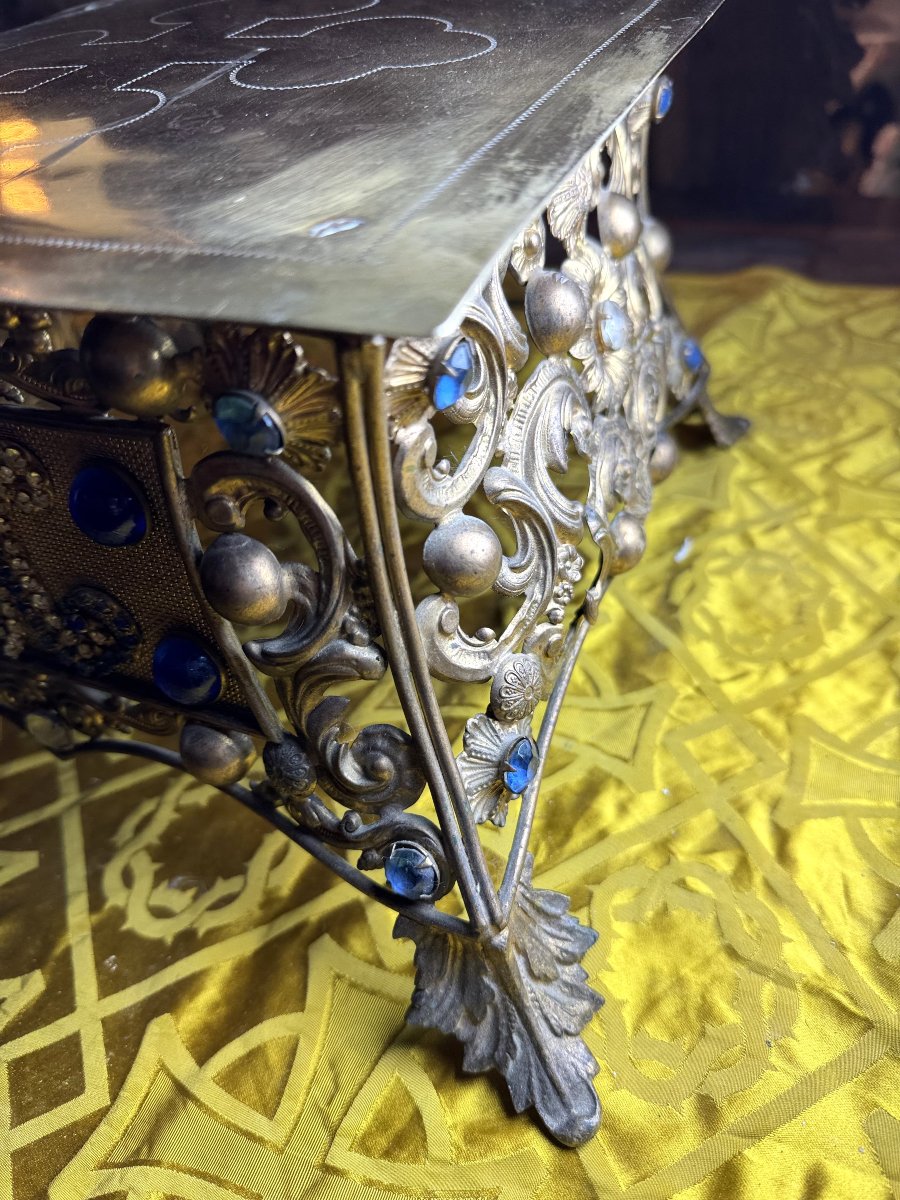 Tabor Marial In Brass - 19th Century -photo-1