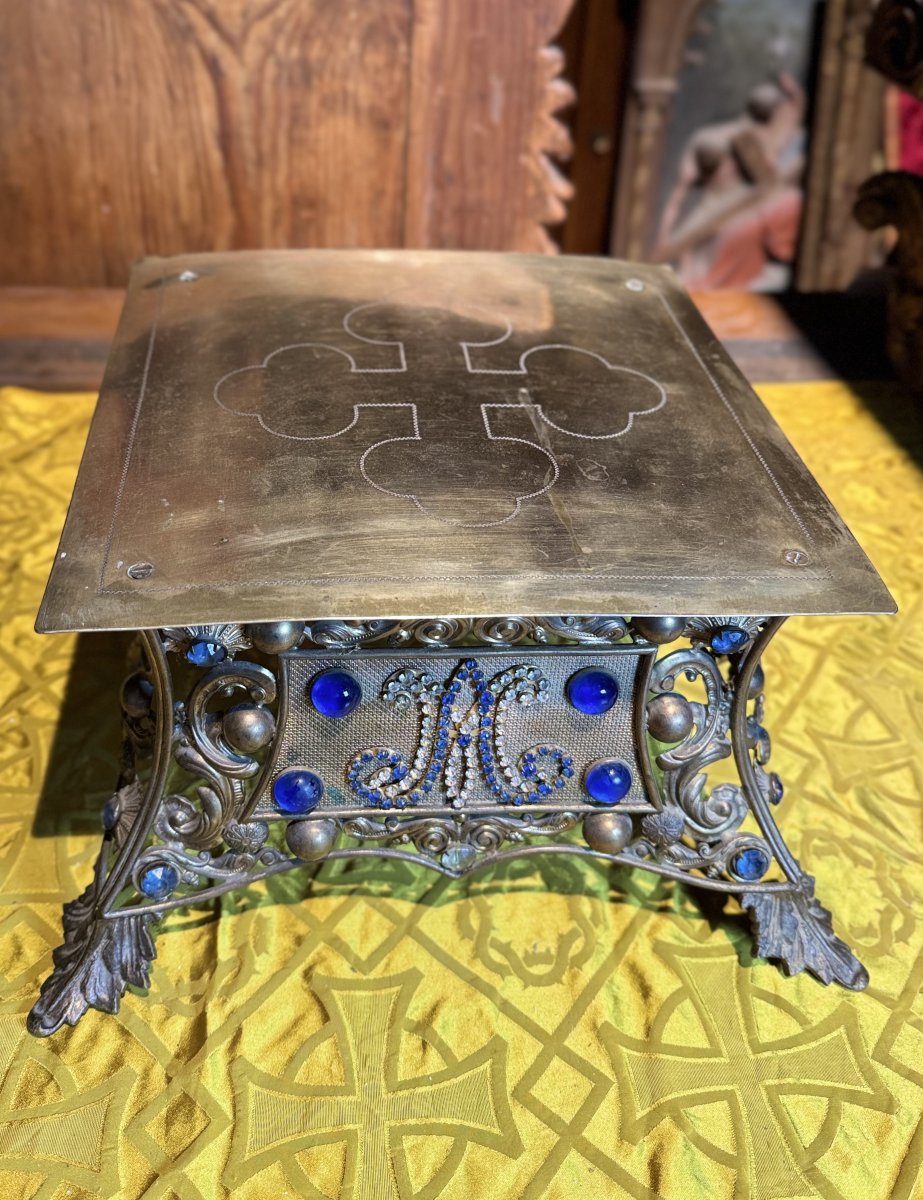 Tabor Marial In Brass - 19th Century -photo-2