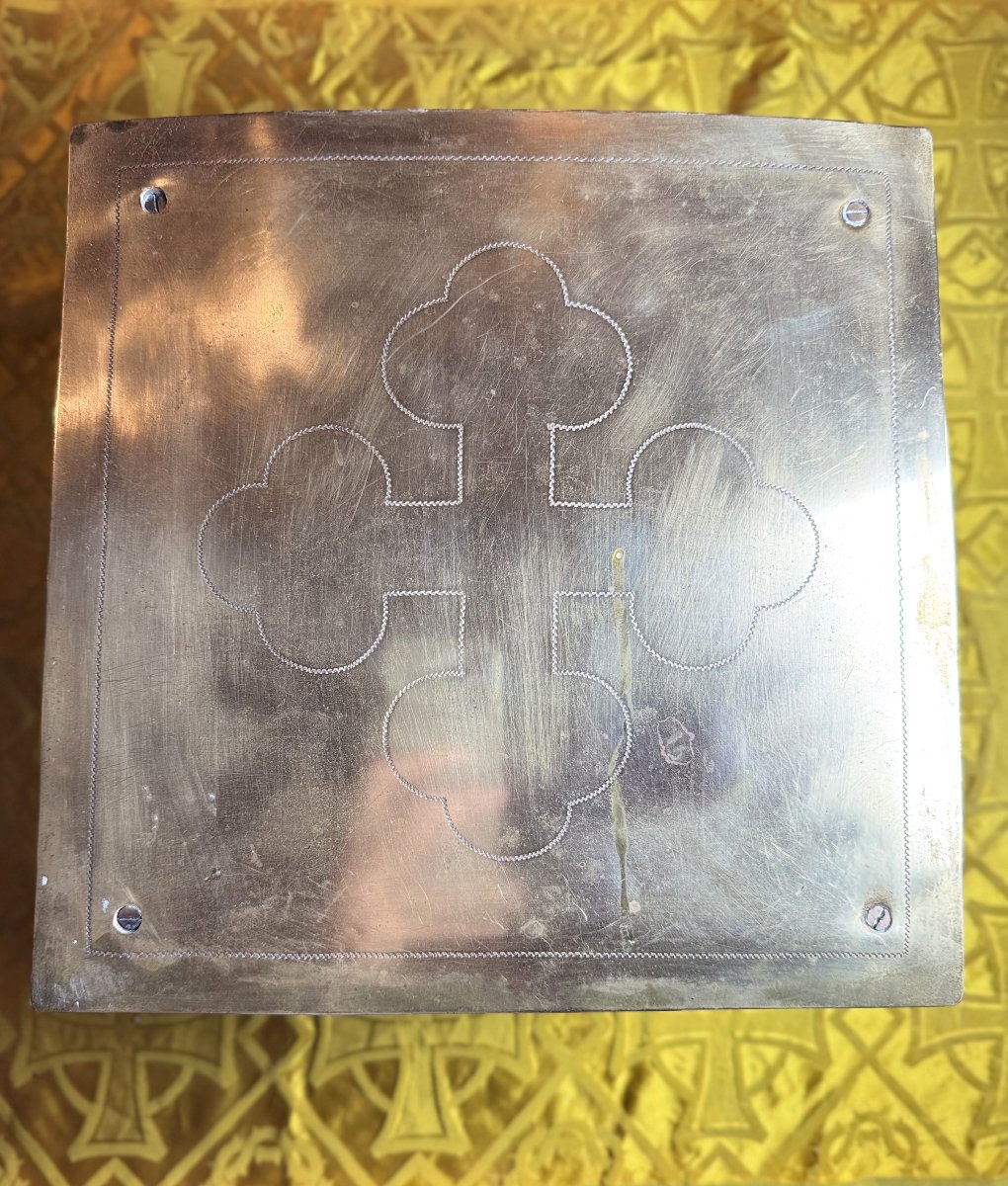 Tabor Marial In Brass - 19th Century -photo-3