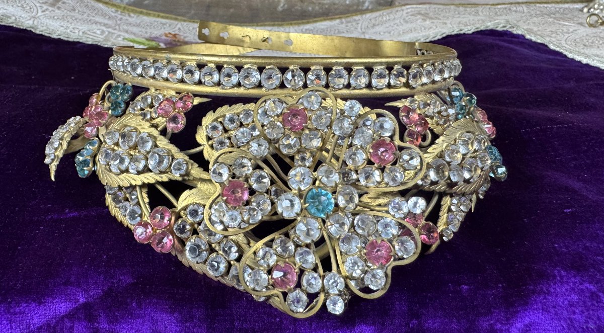 Couronne de Vierge - XIXe -photo-2
