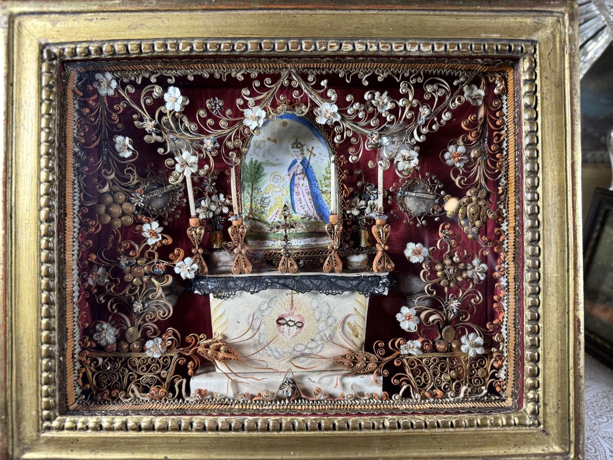 Reliquary To The Glory Of Saint Joan Of Valois – 18th Century -photo-3
