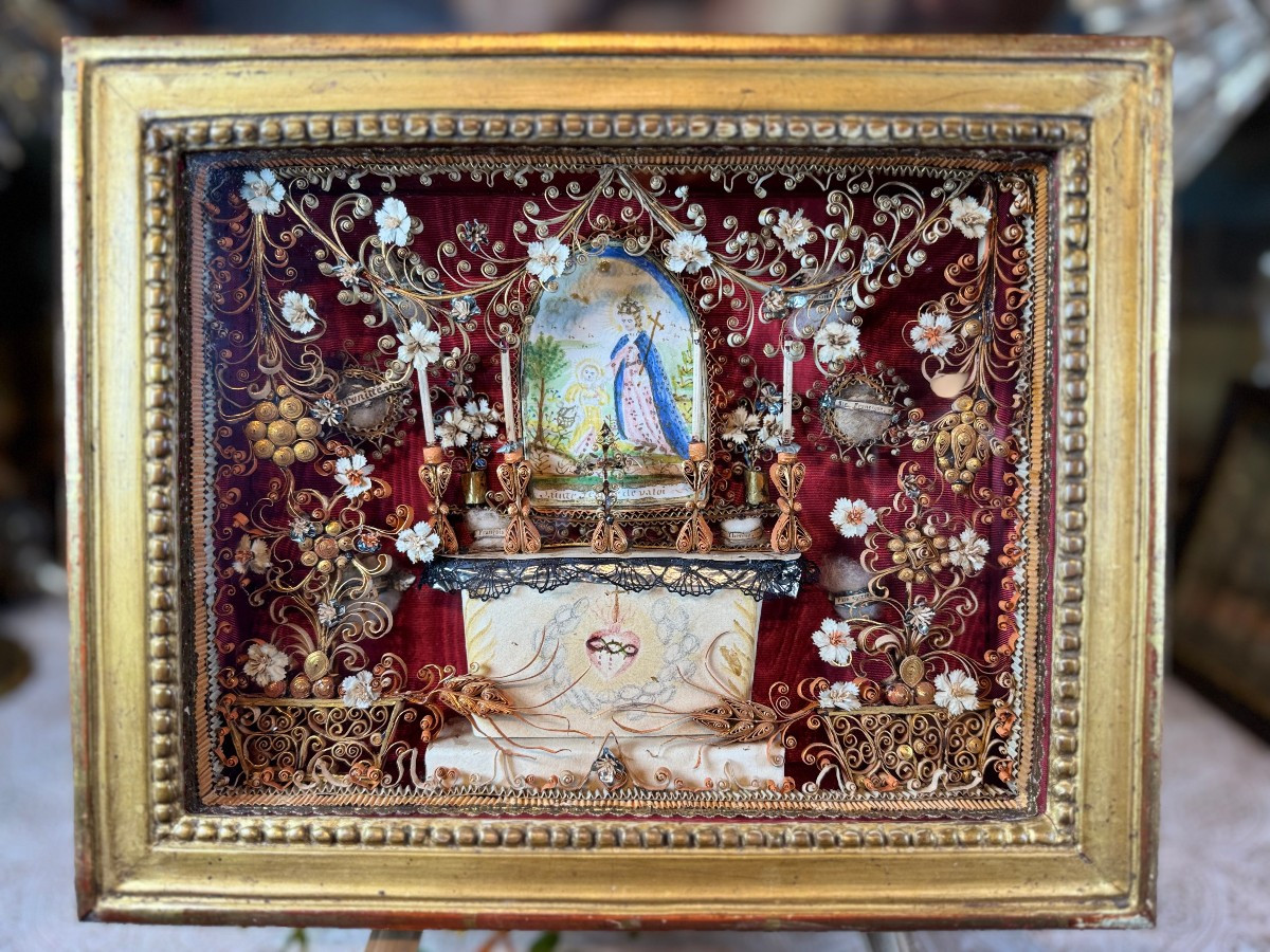 Reliquary To The Glory Of Saint Joan Of Valois – 18th Century 