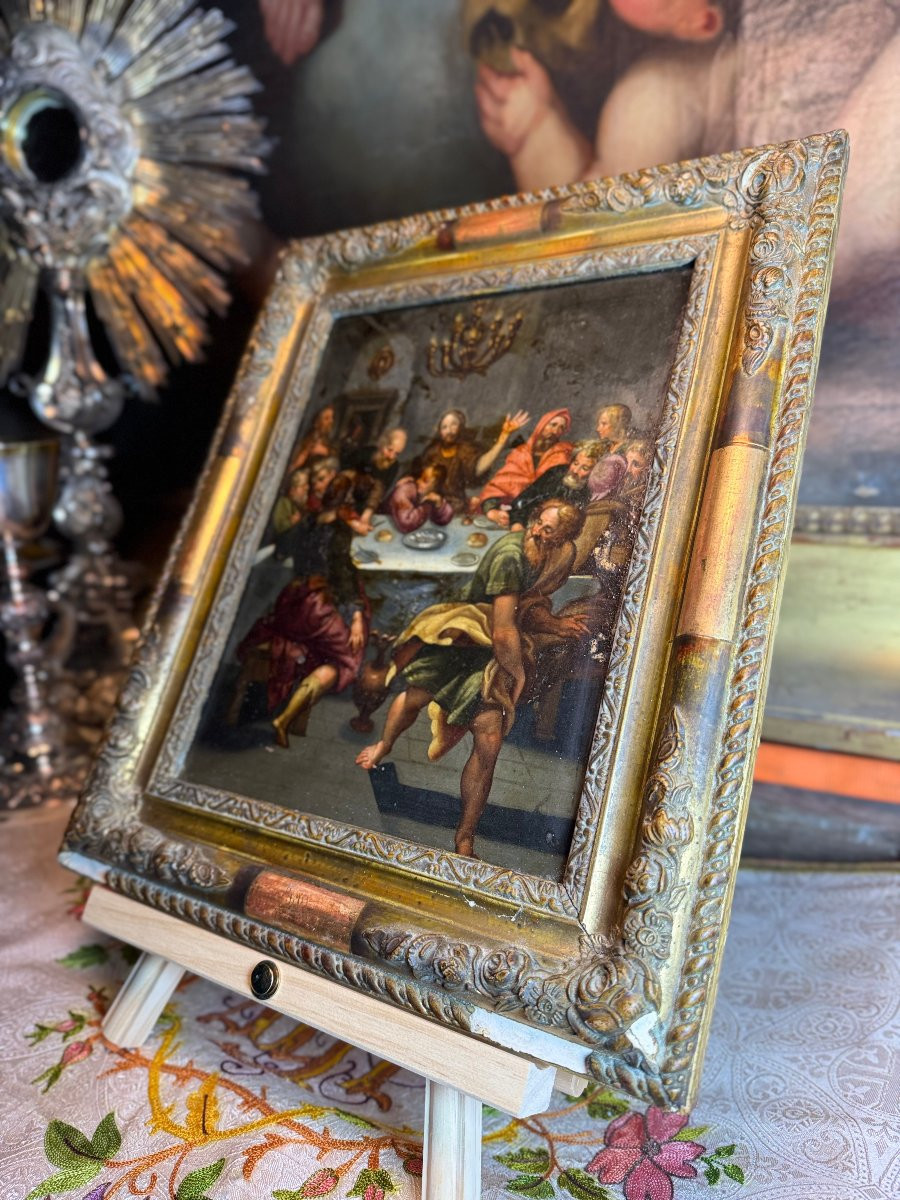The Last Supper – Flemish School – 17th Century -photo-3