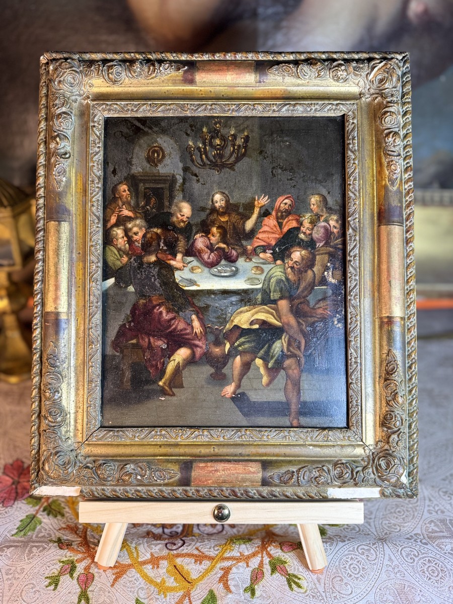 The Last Supper – Flemish School – 17th Century 