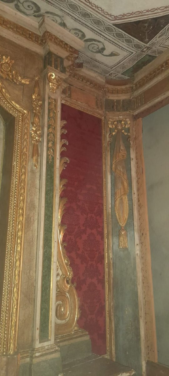Wooden Altar And Altarpiece - 19th Century -photo-1